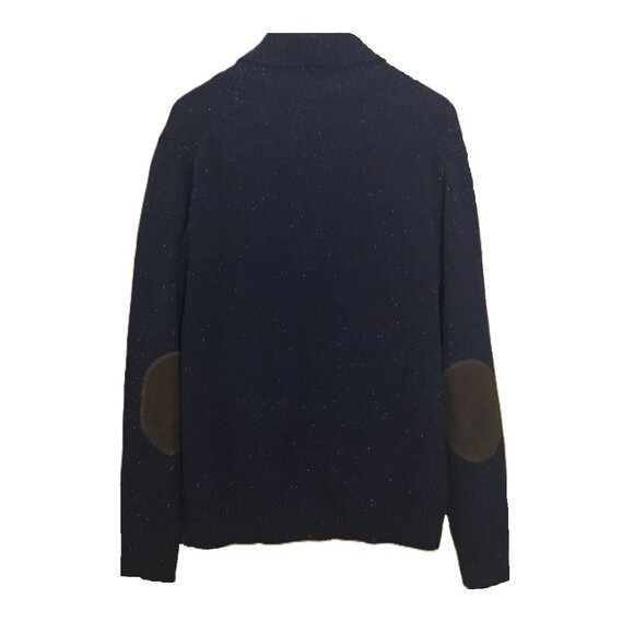 Perry Ellis Navy Blue Shawl Collar Cardigan – Size M - Picture 3 of 6